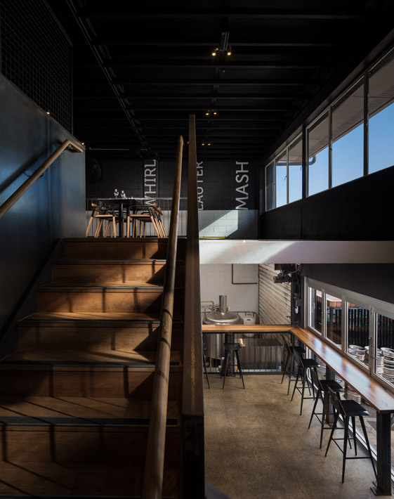 Aether Brewery staircase