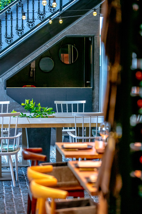 Malt Traders dining area