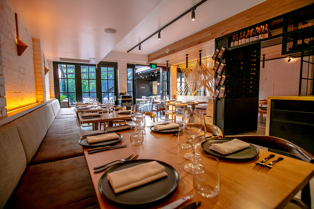 Malt Traders dining area