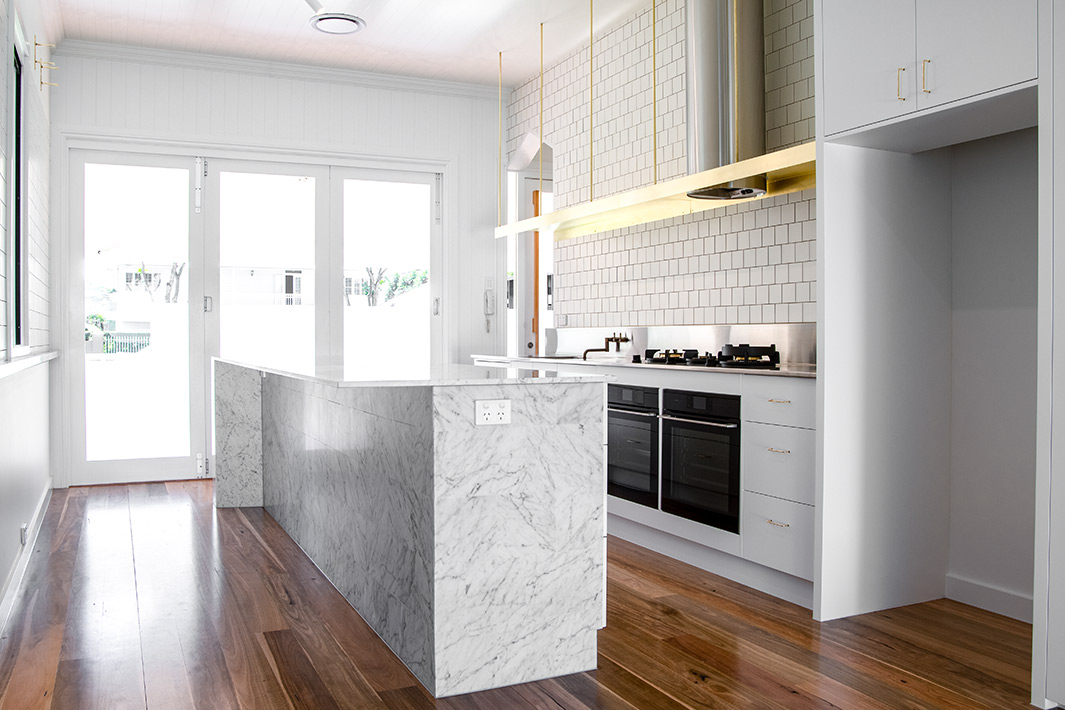 kitchen at house on McGregor Street, Clayfield