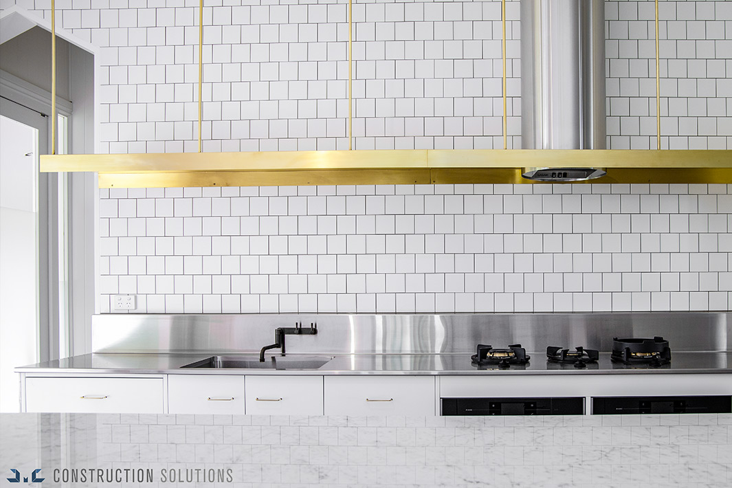 stove top and sink at house on McGregor Street, Clayfield